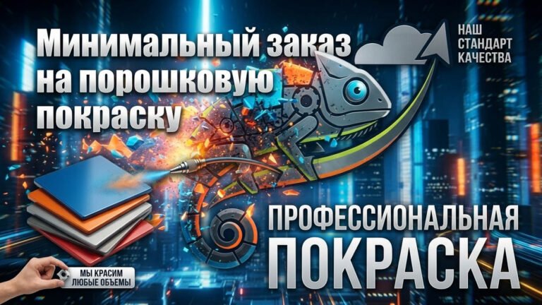 Минимальный заказ на порошковую покраску