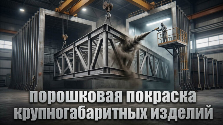 порошковая покраска крупногабаритных изделий