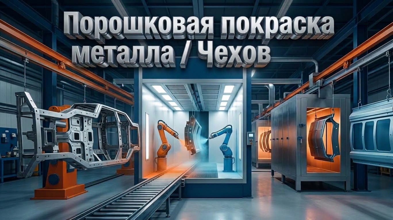 Поршковая покраска металла Чехов