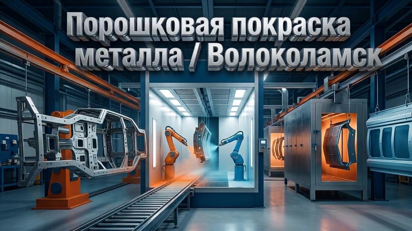 Поршковая покраска металла Волоколамск