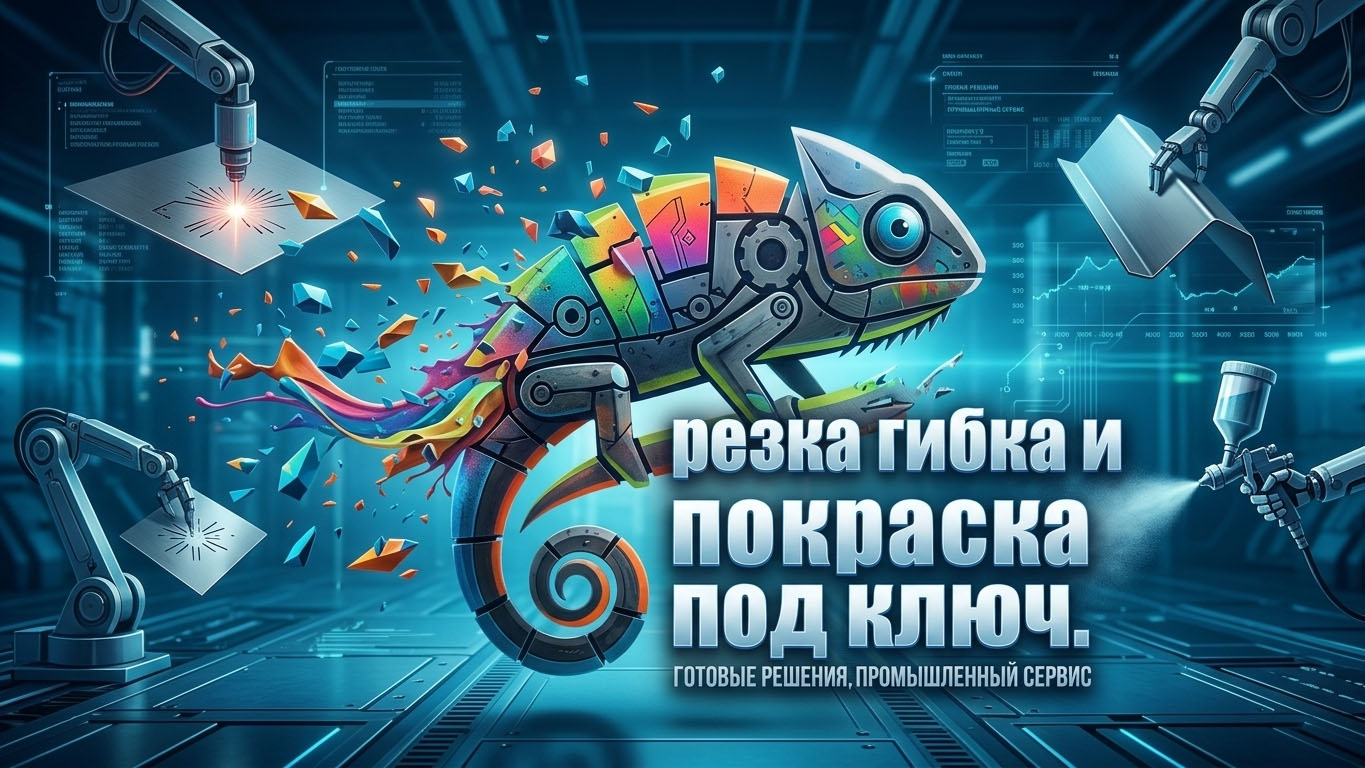 Резка гибка и покраска металла под ключ
